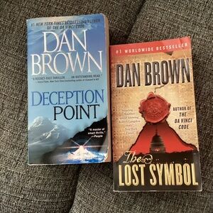 Dan Brown Book Set - Deception Point & The Lost Symbol